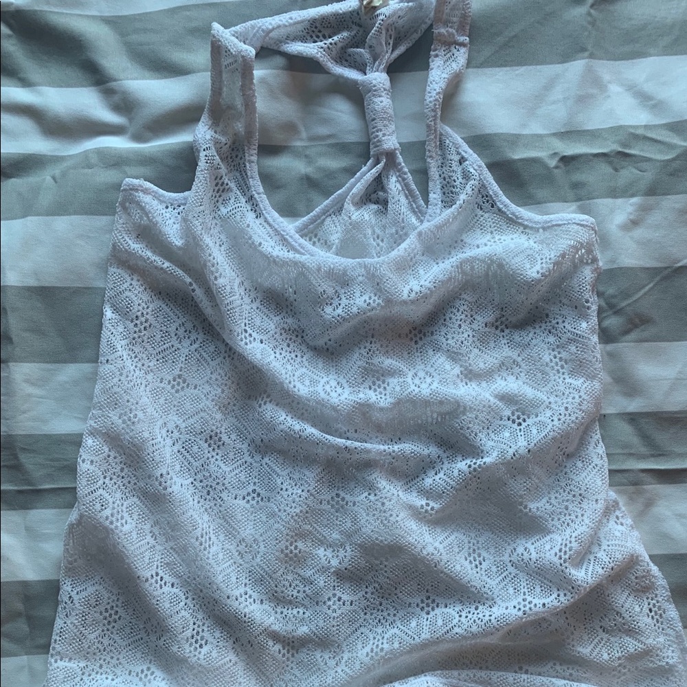 White ⚪️Lace ⚪️Swim Cover All